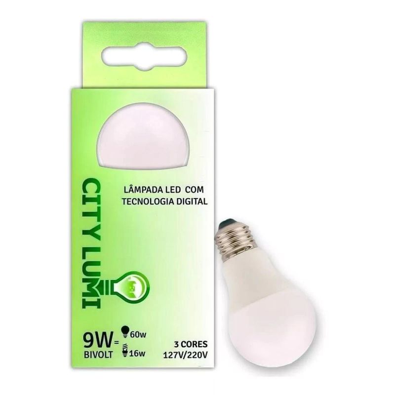 Lampada-Bulbo-3-Cores-LED-9w-City-Lumi