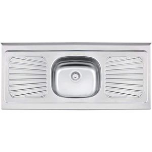 Pia Inox Sem Válvula Standard 180x52cm Tramontina