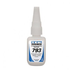 Adesivo Instantâneo Bico Anti Entupimento 20g Tek Bond