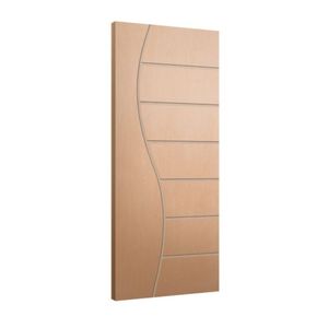 Porta Hdf Jequitibá Meia Lua 3mmx80lx210a Sd Portas