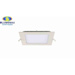 Painel LED de Embutir Quadrado 12w Bivolt 6500k Blumenau