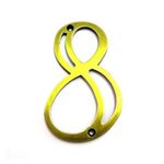 Numero-8-Zamak-Oxidado-Silvana