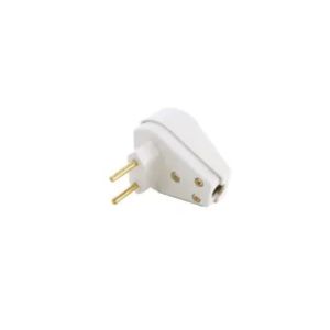 Plug Macho 90 2p 10a/250v Cinza Daneva