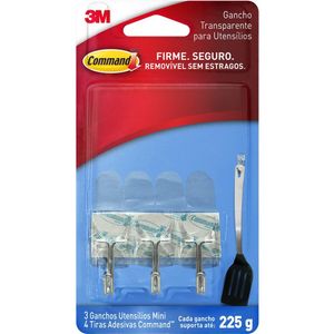 Gancho Command Geral 3 Peças 225g 3m