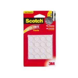 Protetor Anti-Impacto Redondo Grande 16 Uniddades Scotch 3m