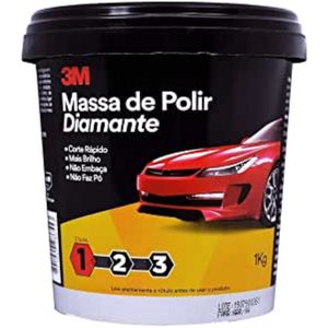 Massa de Polir Diamante 1kg 3m