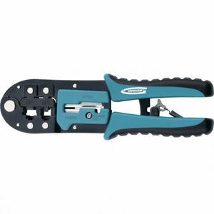 Alicate Crimpador Profissional RJ11, RJ12, RJ45 Mundo das Ferramentas