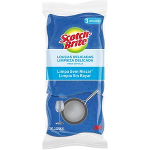 Esponja Scotch-brite Não Risca Azul 3m