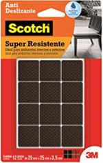 Protetor-Antideslizante-Quadrado-Preto-Medio-12-Unidades-Scotch-3m