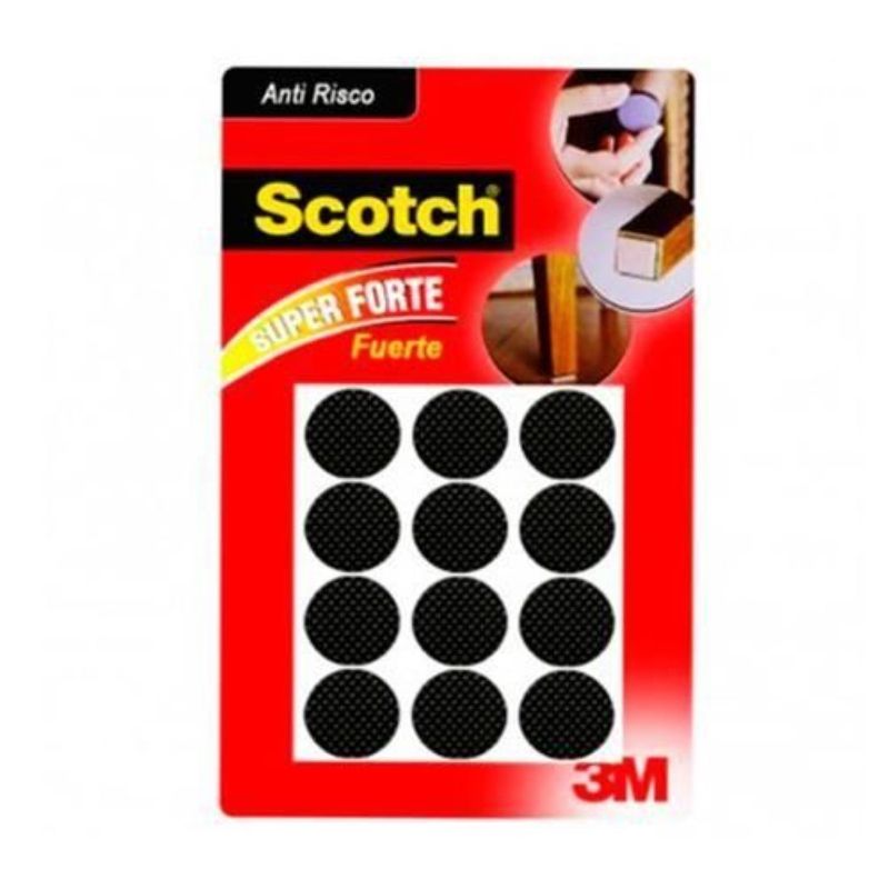 Protetor-Antideslizante-Redondo-Preto-Medio-12-Unidades-Scotch-3m