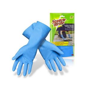 Luva Scotch Brite Limpeza Pesada Azul Grande 3m