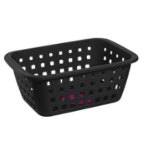Cesto Plástico Preto 3 Litros Ordene