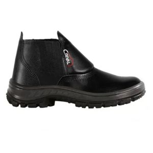 Botina 3g Bi Nobuck Preto S/b 38 Crival