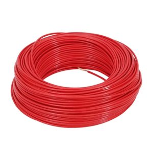 Cabo Flex 750v 2,5mm Vermelho Metro Sil