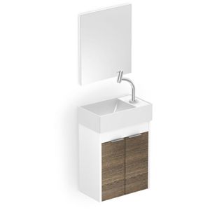 Gabinete Cuba Apoio Branco 40x22cm Celite
