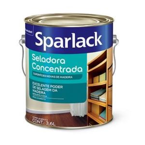 Seladora Concentrada Acetinado Transparente 3,6 Litros Sparlack