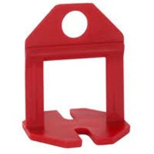 Nivelador Piso 1,50mm Fit Vermelho 100 Peças Moldimplas
