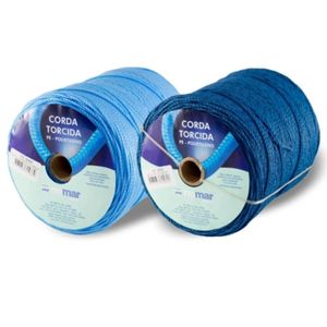 Corda Torcida Pesca Azul 10mm Riomar Cordas