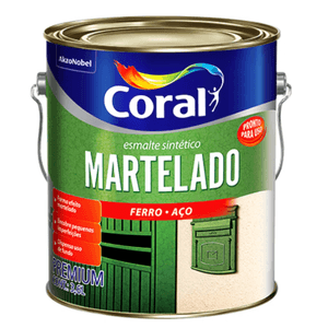 Martelado Verde Brasil 0,9L Coral