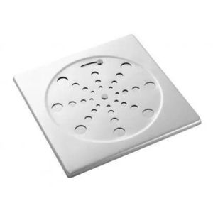 Grelha Quadrada Com Fecho Inox 150mm Roco