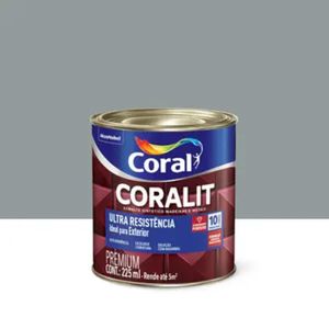 Coralit Ultra Resistência Alto Brilho 225 Litros Cinza Médio Coral