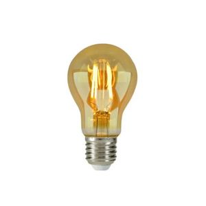 Lâmpada LED Filamento A60 4w e 27 Âmbar Embuled