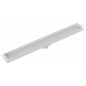 Ralo Linear Invisivel Branco 90cm Tigre