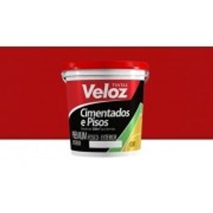 Tinta Piso Vermelho Segurança 18 Litros Veloz