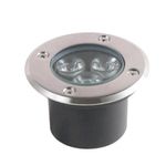 Embutido-de-Solo-Chao-LED-Focus-Inox-e-Policarbonato-Preto-Cilindrico-Externo-3000k-5w-Bivolt-Blumenau