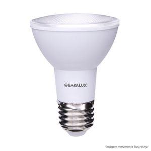 Lâmpada par 20 Bivolt 7w 3000k Amarela E27 Empalux