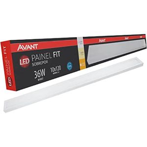 Painel LED Fit Sobrepor 100x1200 4000k 36w Avant