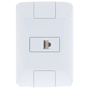 1 Tomada para Telefone Rj11 Aria Branco Tramontina