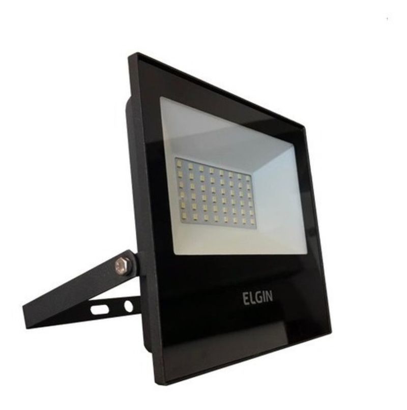 Projetor-de-LED-50w-Bivolt-6500k-Preto-Elgin