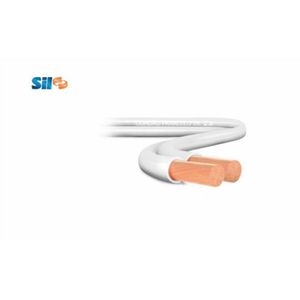 Cabo Paralelo 300v 2x1,5mm Branco Metro Sil