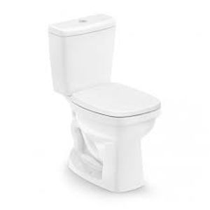 Kit Completo Bacia Com Caixa Acoplada Branco Celite