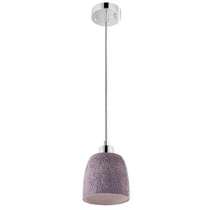 Luminária Pendente Farm Cimento Purple 1xe27 Avant