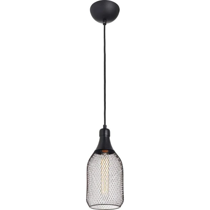 Luminaria-Pendente-Mira-Preto-1x-Soquete-E27-Aco-Avant