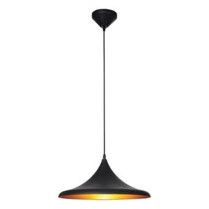 Pendente Chamonix Ø38cm Alumínio Preto e Dourado Avant