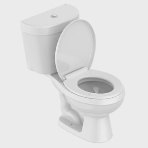 Kit Completo Bacia Acoplada e Assento Branco Kids Celite