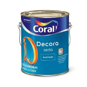 Decora Seda Acetinado Branco Gelo 3,6 Litros Coral