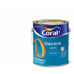 Decora Seda Acetinado Branco Neve 3,6 Litros Coral