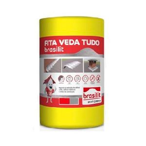 Fita de Aluminio Veda Tudo 30cm x 1Metro Brasilit