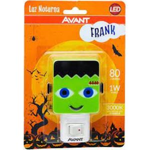 Luz Noturna Frank Âmbar LED 1W Bivolt Avant