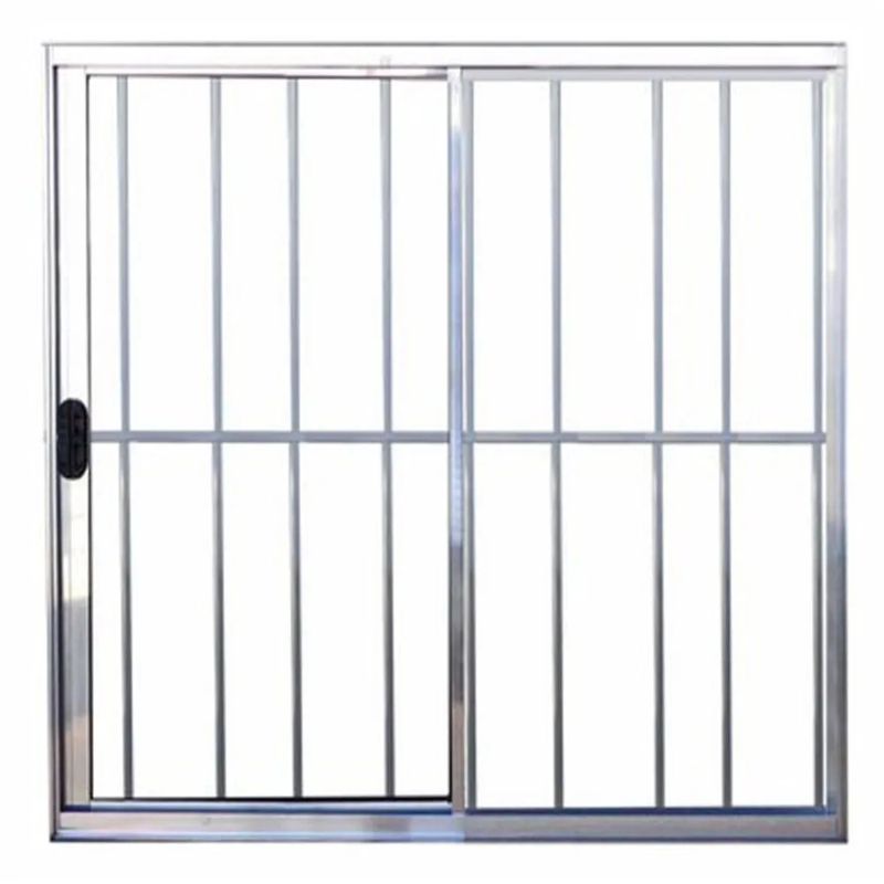 Janela-em-Aluminio-1-00lx1-00a-2-Folhas-de-Correr-e-Grade-Vidro-Canelado-Quality