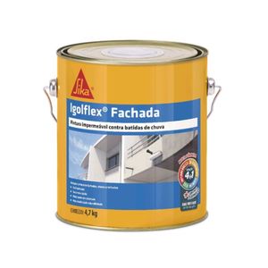 Impermeabilizante Acrílico Igolflex Fachada 4,7kg Sika
