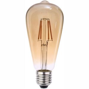 Lamp LED Retro Pera E27 4w Bivolt 2200k 0326 Blumenau