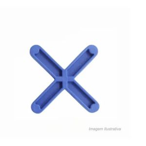Espaçador para Piso 5,00mm Azul 100 Peças Moldimplas