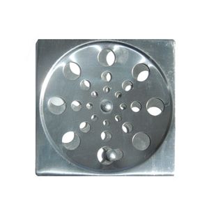 Grelha Quadrada Inox Com Fecho 10cm Overtime