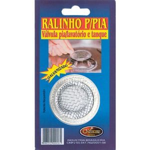 Ralo Galvanizado para Lavatório Tanque Overtime