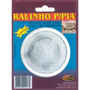 Ralo Galvanizado para Pia Americana 3,1/2 2 Overtime